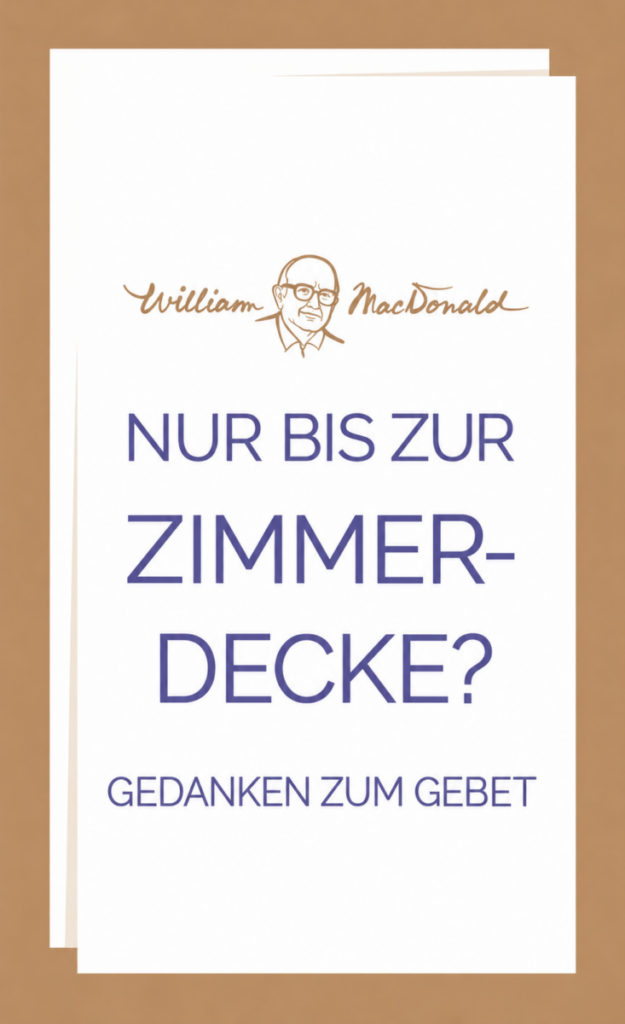 Nur bis zur Zimmerdecke - Christliche Bücherstube Nur bis zur Zimmerdecke